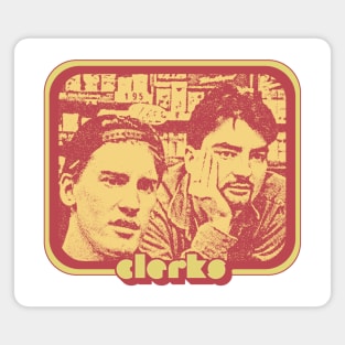 Clerks / Aesthetic 1990s Fan Design Magnet